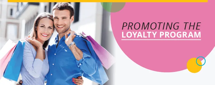 Promoting the loyalty program banner -Zinrelo Loyalty Rewards Program