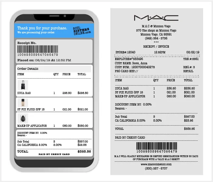 Receipt scanning can be of immense value for brands and manufacturers