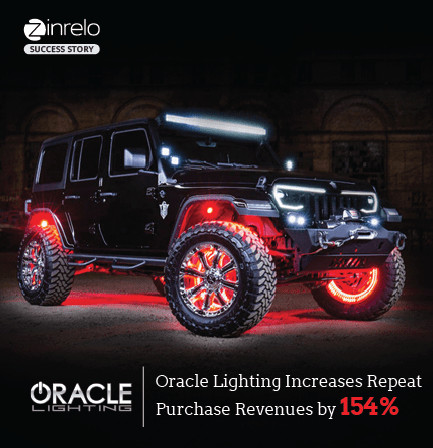 Increases Repeat Purchase Revenues, Case Study Oracle Lighting Increases Repeat Purchase Revenues by 154%