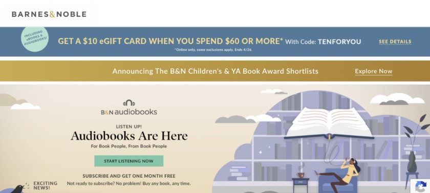 Barnes & Noble reward program