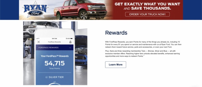 The FordPass Reward Program