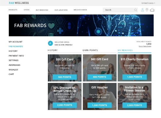 , Healthcare Rewards Platform