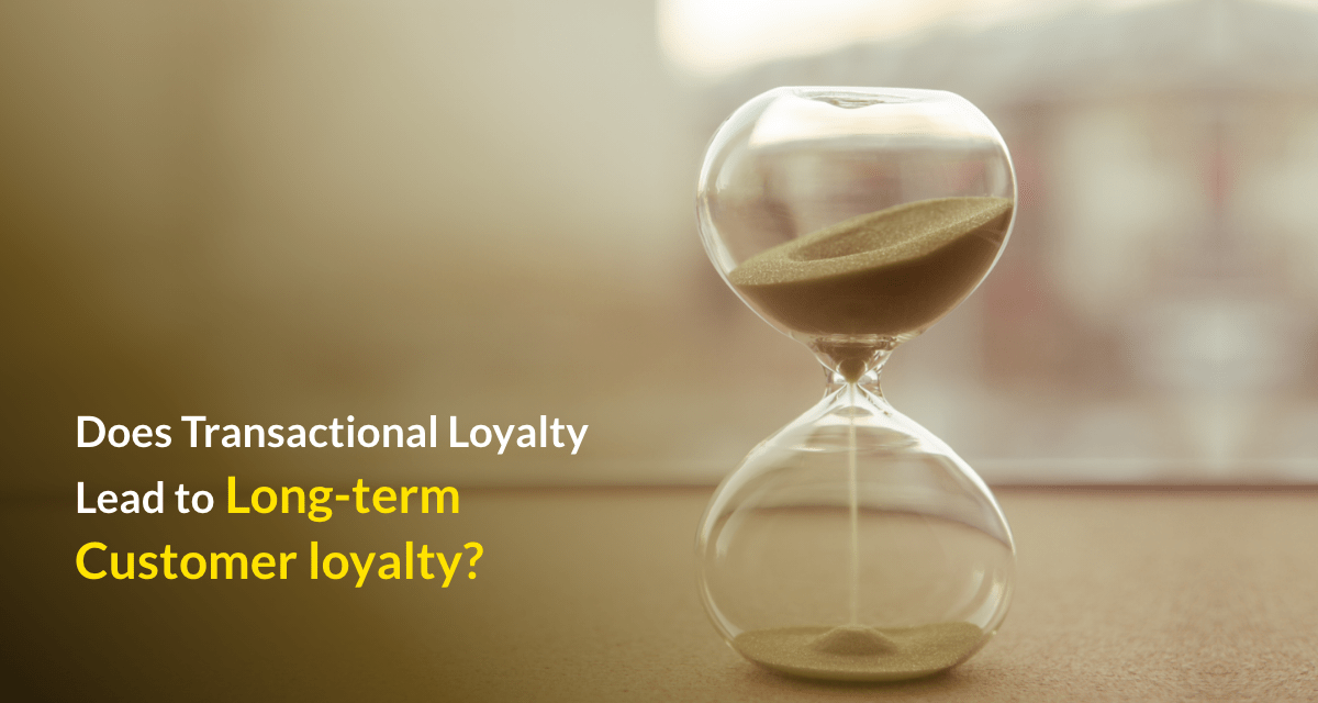 Transactional loyalty programs to increase customer loyalty