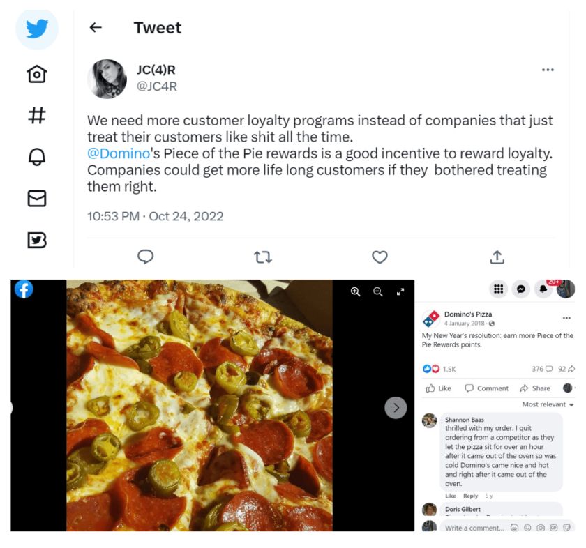 Engagement Customer Loyalty-Piece of the Pie by Domino's