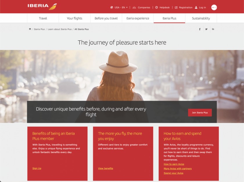 Iberia Plus is one of the top Loyalty program in Latin America