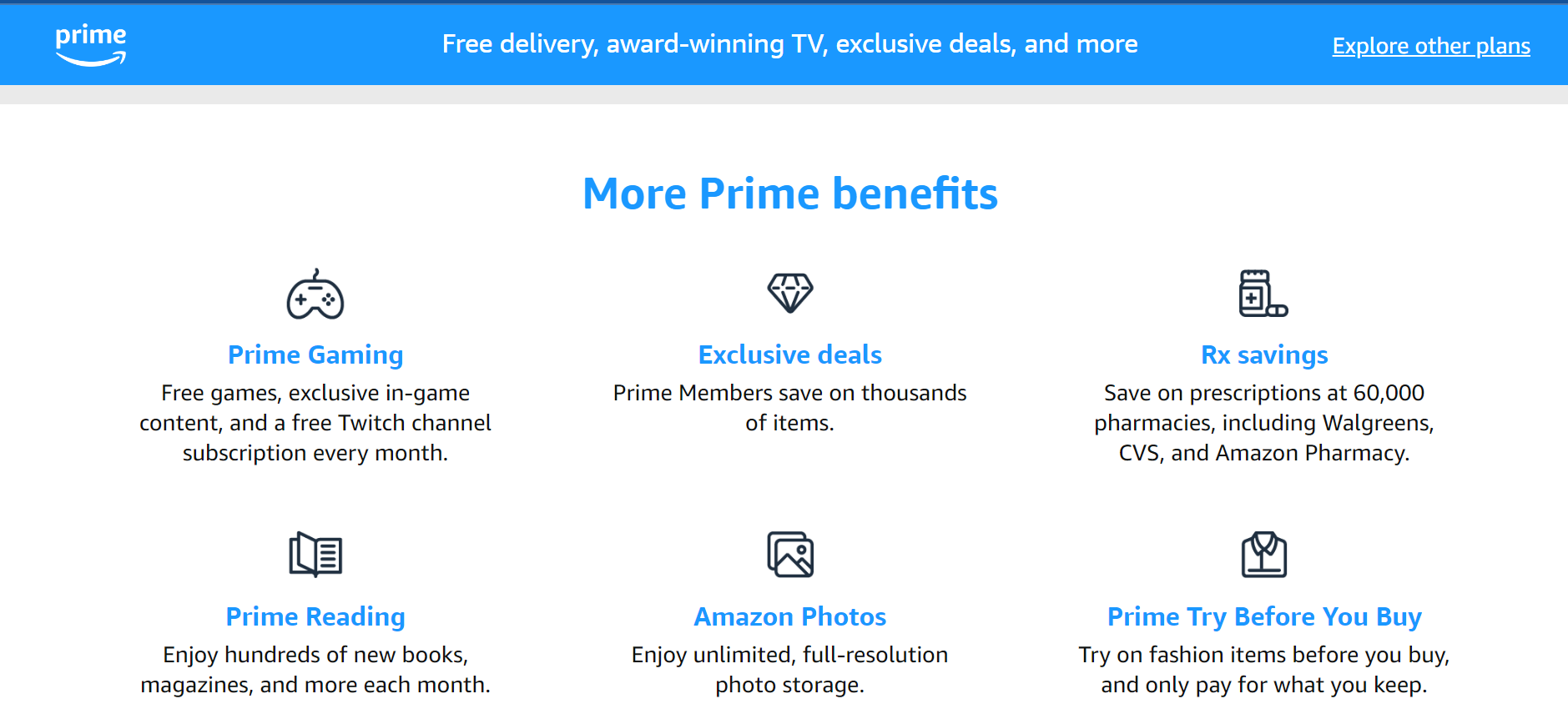rewards program advantages-Amazon Prime
