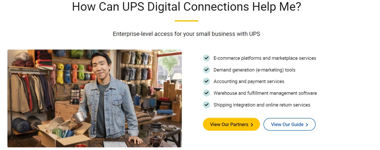 UPS Digital Connections-Loyalty Partnership