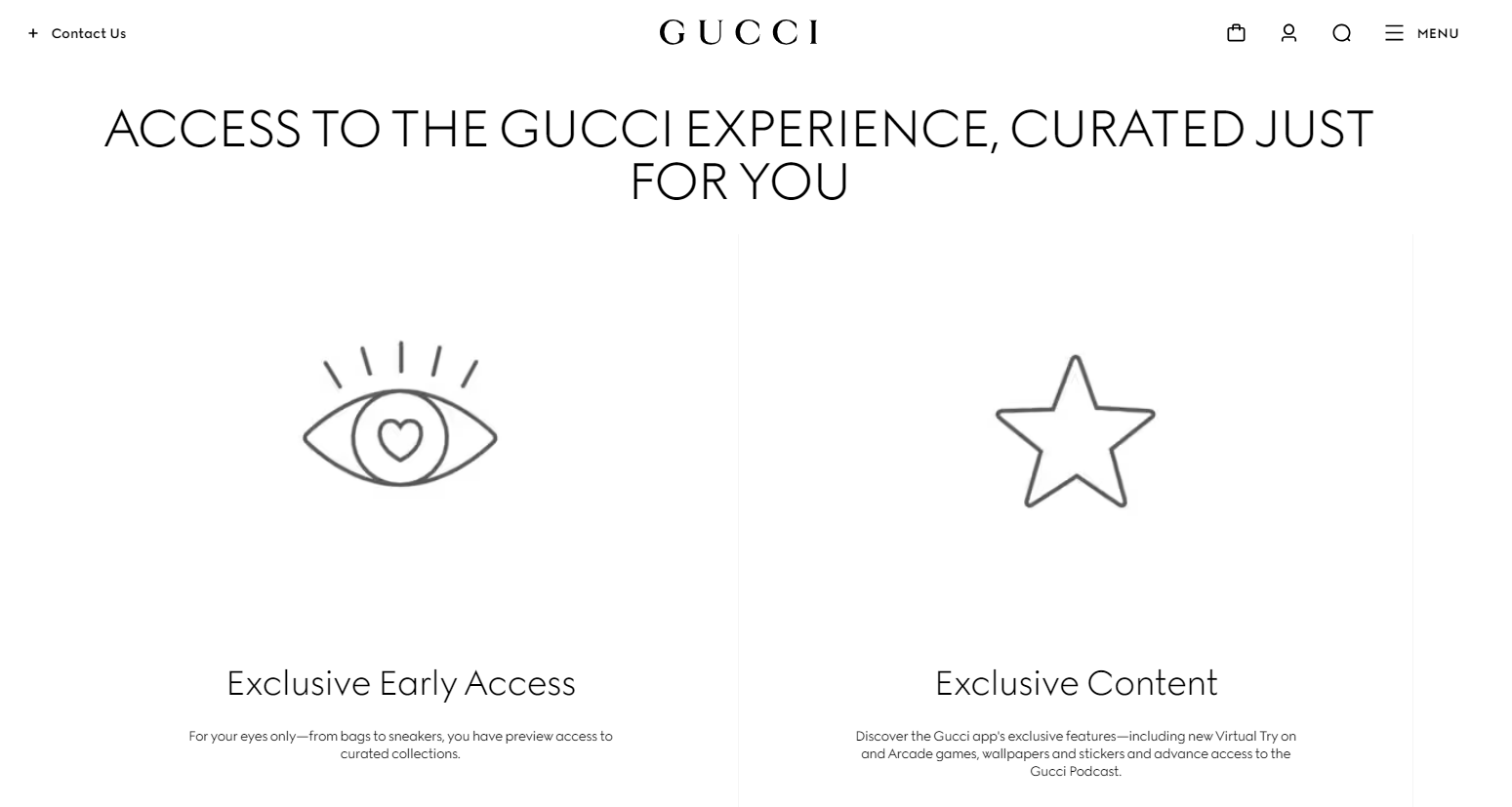 Gucci Loyalty Program