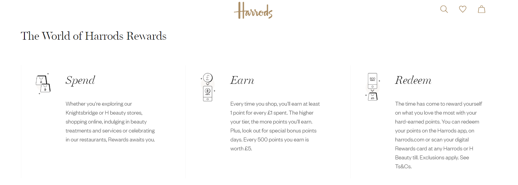 Harrods Rewards-Luxury Loyalty Programs