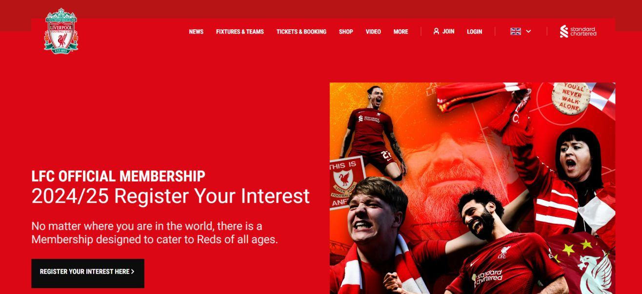 Liverpool FC Official Membership