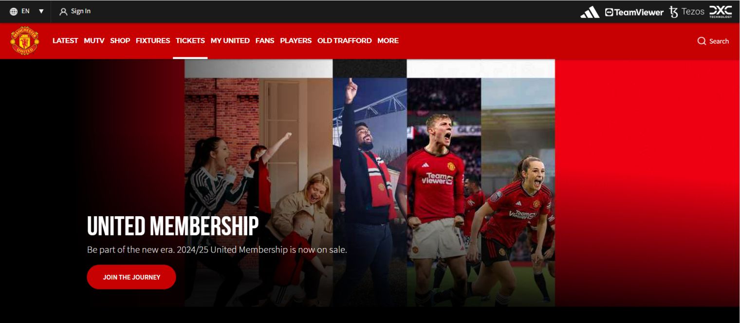 Manchester United Membership-Loyalty program