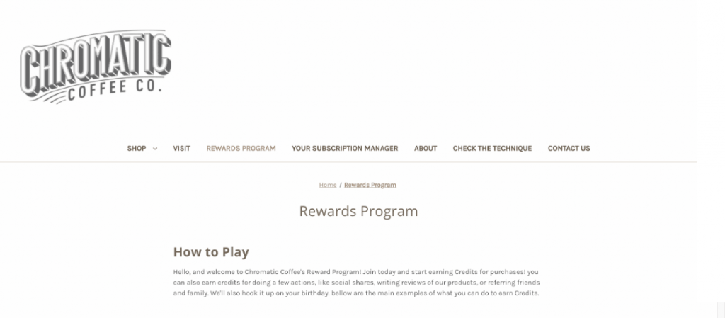 Loyalty slider image