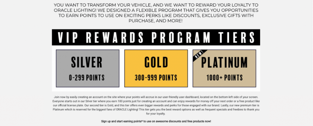 Loyalty slider image