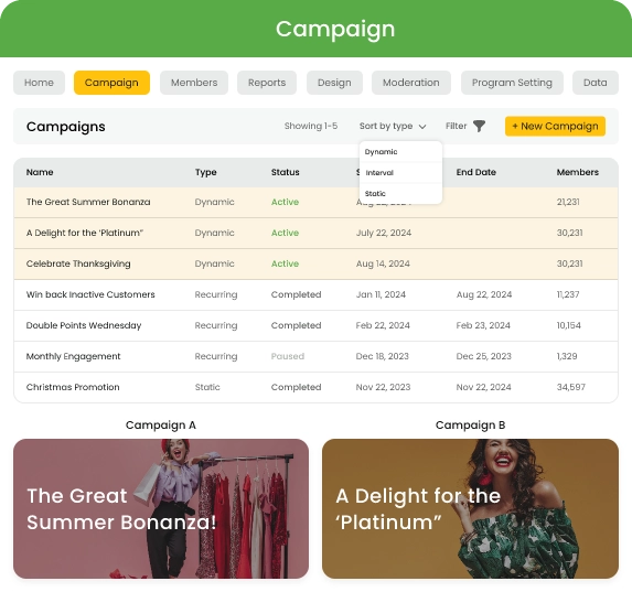 Loyalty Feature-Personalization